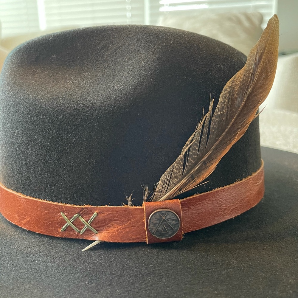 TRIBE KELLEY x Hampui Medicine Black Hat NWT - Picture 4 of 14